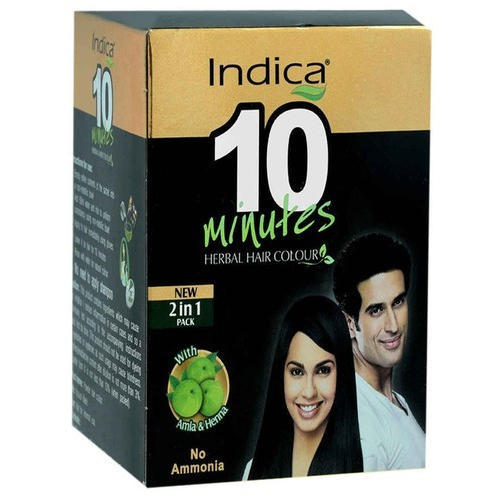 Buy Indica Easy 3 in 1 Color  Care Kit 10 Minutes Shampoo Hair Color  125ml125g with FREE Conditioner 6ml and Serum 25ml Color  Condition  Style Kit  Natural Black Pack